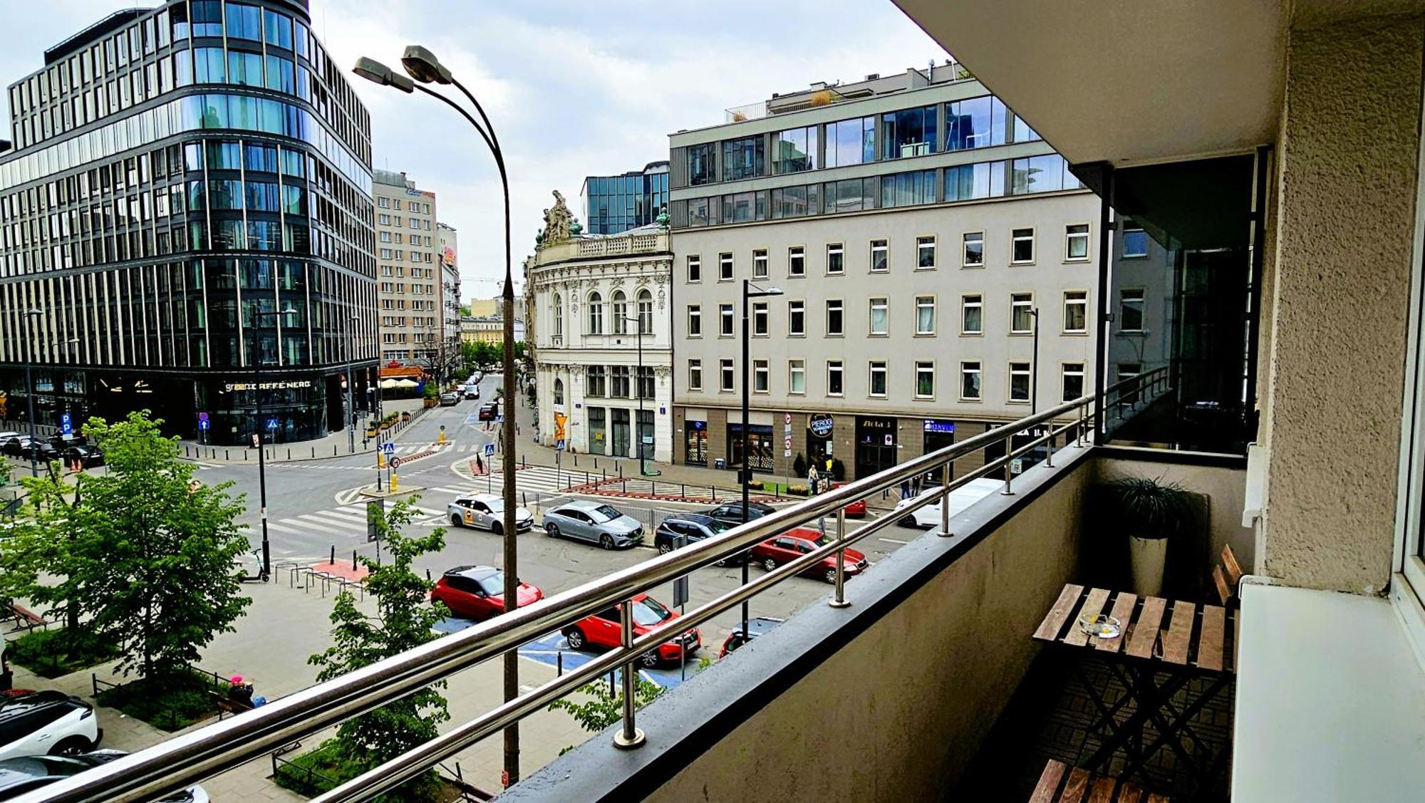 Golden View Appartement Warschau Buitenkant foto